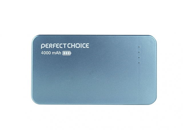 Perfect Choice Pc 240754 Cargador Portátil  Power Bank , 4000m Ah, Azul - ordena-com.myshopify.com