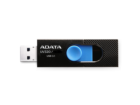 Memoria Usb Adata Uv320 64 Gb 3.1 Negro Azul - ordena-com.myshopify.com