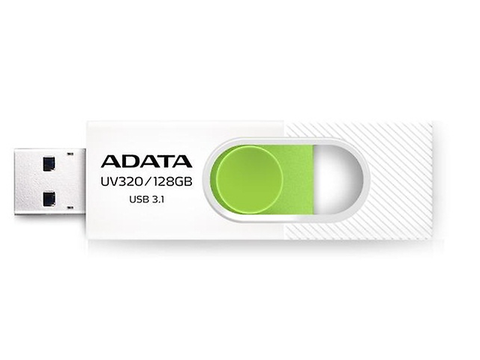 Memoria Usb Adata Uv320, 16 Gb, Usb 3.1, Blanco / Verde - ordena-com.myshopify.com