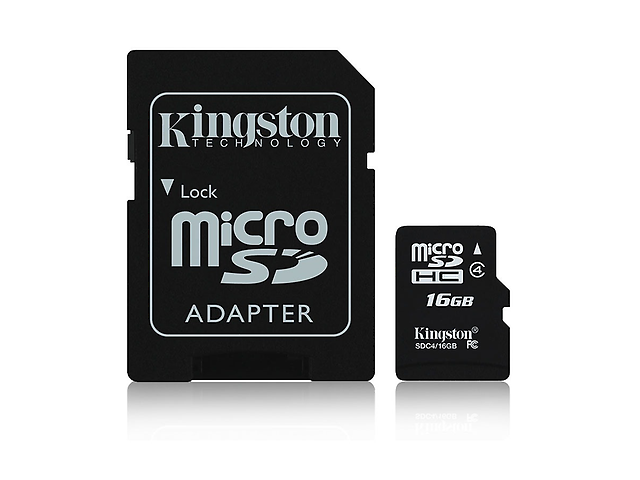 Kingston Sdc4/16 Gb Micro Sd 16 Gb Clase 4 - ordena-com.myshopify.com