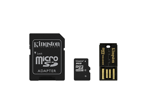 Kingston Mbly4 G2/8 Gb Kit Mobility 8 Gb Micro Sd, Lector Sd Y Lector Usb - ordena-com.myshopify.com