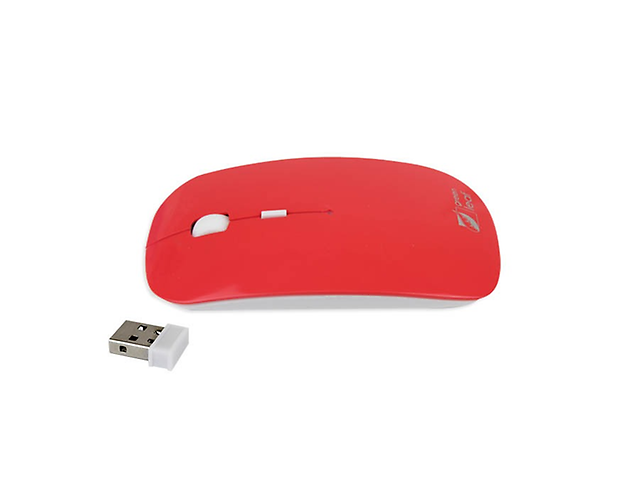 Green Leaf 18 8845 Mouse Inalambrico Rojo - ordena-com.myshopify.com