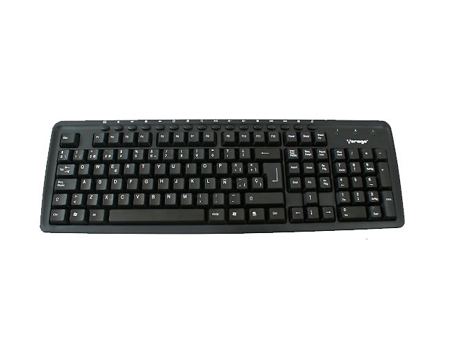 Vorago Kb 100 Teclado Multimedia Usb Y Adaptador Ps2 Negro - ordena-com.myshopify.com