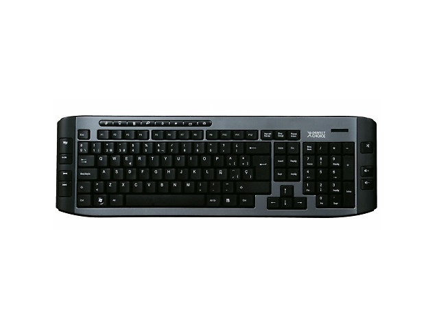 Perfect Choice  Pc 200475 Teclado Multimedia Usb Negro - ordena-com.myshopify.com
