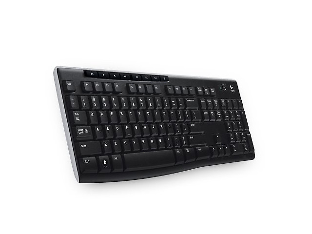 Logitech K270 Teclado Inalámbrico Usb Negro - ordena-com.myshopify.com