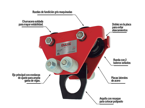 Urrea 3330 Trol De Alta Carga 3 Toneladas. - ordena-com.myshopify.com