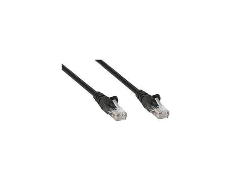 Intellinet 338387 Cable Patch Cat 5 E, Utp 5.0 F, 1.5 M, Negro - ordena-com.myshopify.com