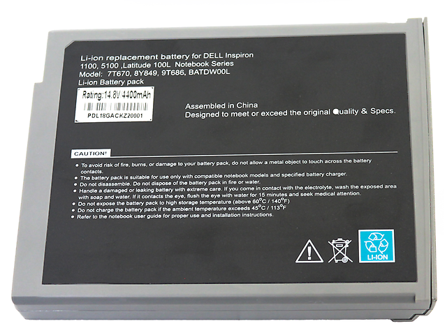 Oem Dl 18 L Inspiron 5100 L Batería Para Laptop 14.8 V 4400m Ah - ordena-com.myshopify.com