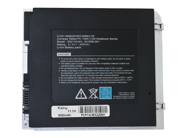 Oem Cp 13 Tc1000 Batería Para Laptop 11.1 V 3600m Ah - ordena-com.myshopify.com