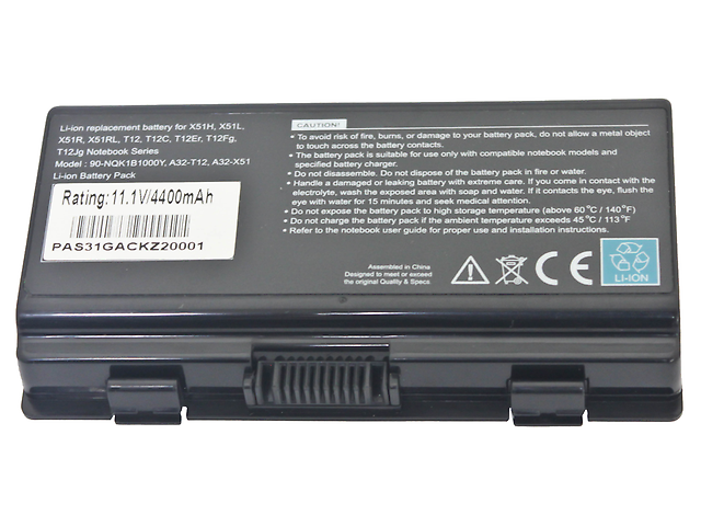 Oem As31 T12 X51 Batería Para Laptop 11.1 V 4400m Ah - ordena-com.myshopify.com