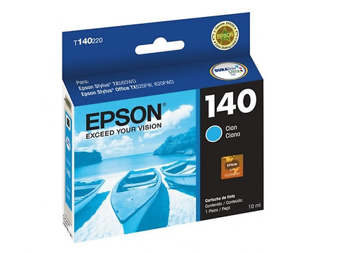 Epson T140 Cartucho Para Tx525/Tx620/Tx560/T42 10ml Cian - ordena-com.myshopify.com