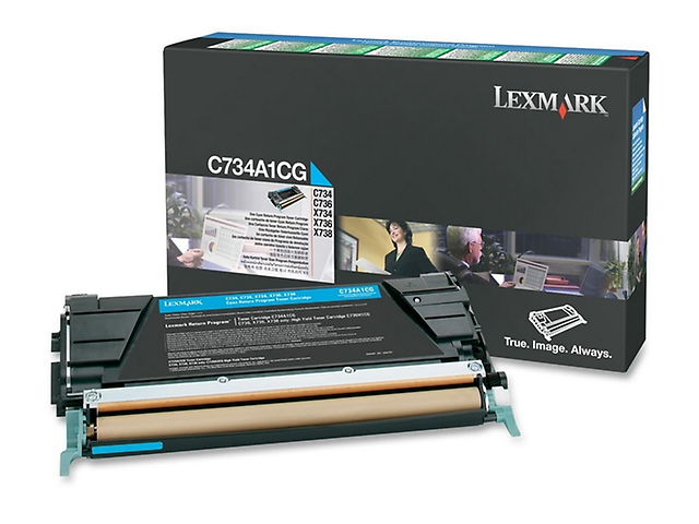 Lexmark C734 A1 Cg Toner  Programa Retorno Cyan, 6000 Páginas - ordena-com.myshopify.com