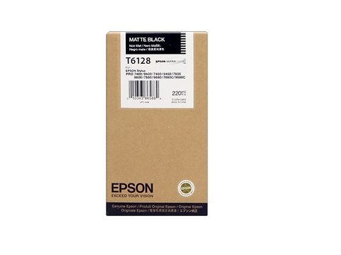 Epson T612800 Cartucho Ultra Chrome K3 220ml,Negro Mate - ordena-com.myshopify.com