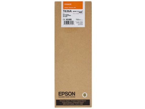 Epson T636 A00 Cartucho 700ml Ultra Chrome Hdr Naranja - ordena-com.myshopify.com