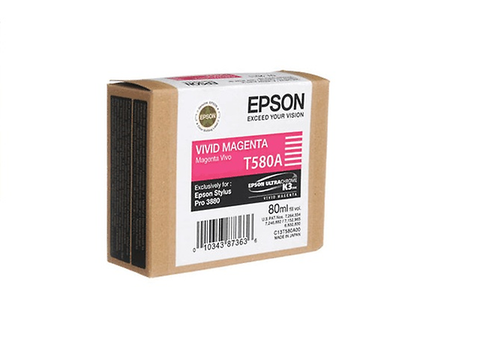 Epson T580 A00 Cartucho Ultra Chrome K3 80ml Magenta Vivo - ordena-com.myshopify.com