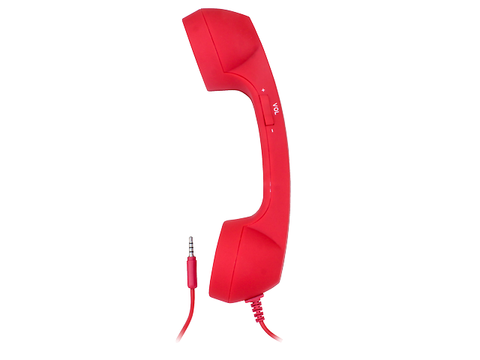 Zonar Auricular Retro Rojo - ordena-com.myshopify.com