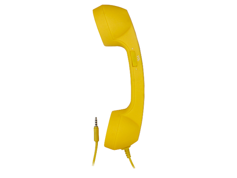 Zonar Auricular Retro Amarillo - ordena-com.myshopify.com