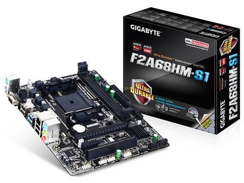 Gigabyte Ga F2 A68 Hm S1 Tarjeta Madre S Fm2, Amd A68 H, Usb 2.0/3.0, 64 Gb Ddr3 - ordena-com.myshopify.com