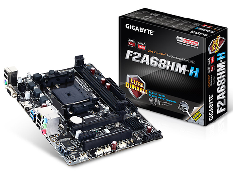 Gigabyte Ga F2 A68 Hm H Tarjeta Madre S Fm2, Amd A68 H, Usb 2.0/3.0, 64 Gb Ddr3 - ordena-com.myshopify.com