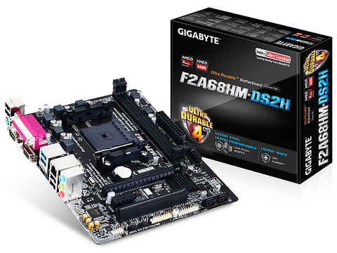 Gigabyte Ga F2 A68 Hm Ds2 H Tarjeta Madre S Fm2, Amd A68 H, Usb 2.0/3.0, 64 Gb Ddr3 - ordena-com.myshopify.com