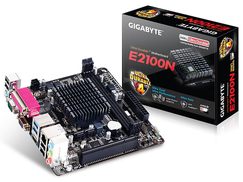 Gigabyte Ga E2100 N Tarjeta Madre Amd/ E1 2100/ 1.0 G Hz/ Ddr3/ Usb 3.0 - ordena-com.myshopify.com