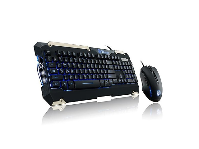 Thermaltake Kb Cmc Plblus 01, Teclado Y Mous Commander Gaming Gear Usb, Led Azul - ordena-com.myshopify.com