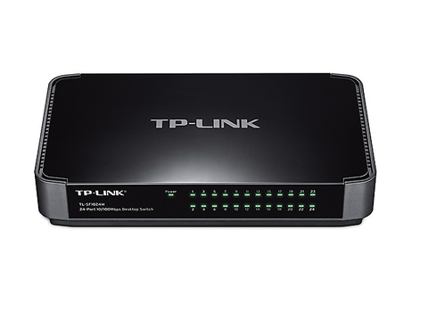 Tp Link Tl Sf1024 M Switch De 24 Puertos 10/100 Mbps De Escritorio - ordena-com.myshopify.com