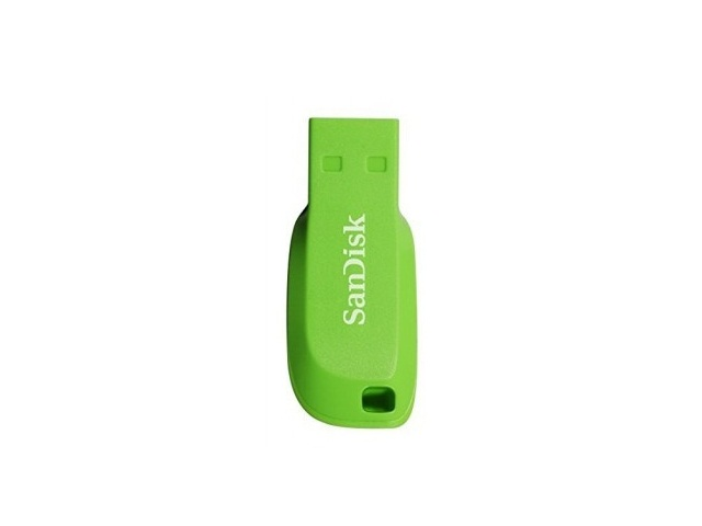 Sandisk Cruzer Bladememoria Usb,16gb, Usb 2.0, Verde Sdcz50c