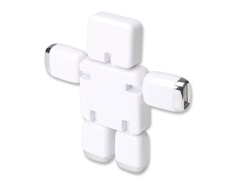 Manhattan 161633 Concentrador Hub Usb V2.0 4puertos Robot