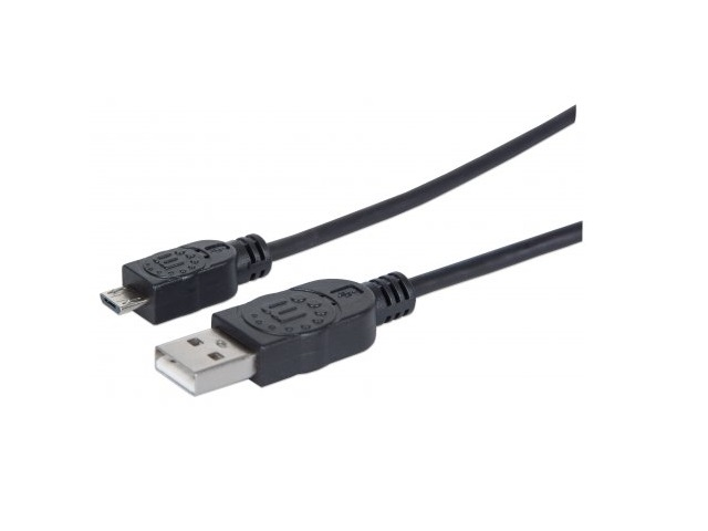 Manhattan 325677 Cable Usb Micro Usb 0.5m Negro