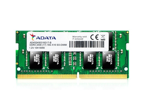 Memoria RAM Adata DDR4, 2400MHz, 4GB, Non-ECC, SO-DIMM