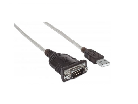 Manhattan 151801 Convertidor Usb A Serial Db9m 45cm 115kbps