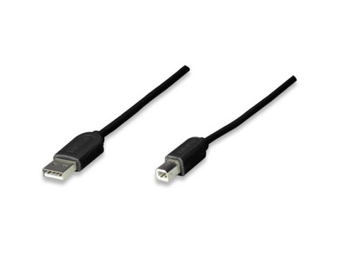 Manhattan 342650 Cable Usba-b 1.8m Negro