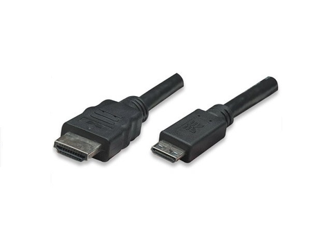Manhattan Cable HDMI de Alta Velocidad, mini HDMI Macho