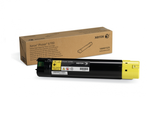 Xerox Phaser 6700 Toner 12,000 Paginas Amarillo