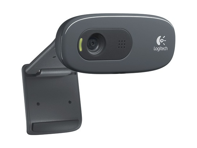 Logitech C270 Web Cam Para Laptop Hd Usb Negro