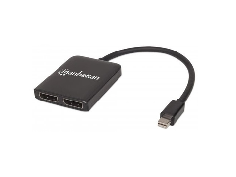 Manhattan 207775 Video Splitter 1 Mini Dp In 2 Dp Out Usb Mst - ordena-com.myshopify.com