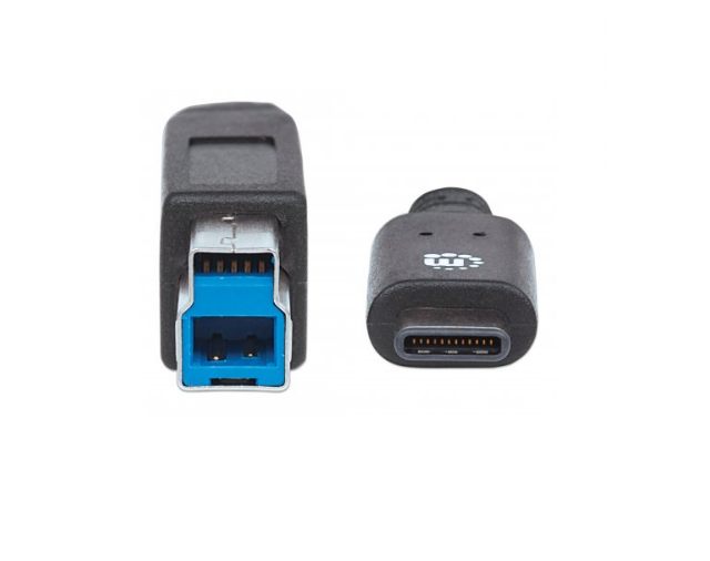 Manhattan 353380 Cable Usb Tipo Cm Bm 1.0 Mts V3.1 Gen2 Negro - ordena-com.myshopify.com