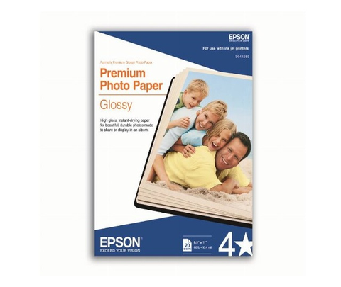 Epson S041286 Ml Papel Premium Brilloso Carta C/20 Hojas - ordena-com.myshopify.com