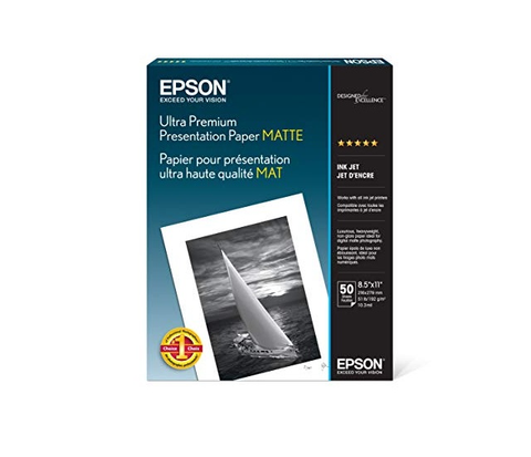 Epson S041257 Ml Papel Matte Heavyweight Tamaño Carta 8.5x11 Pulg C/ 50 Hojas - ordena-com.myshopify.com