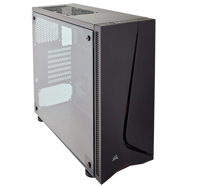 Gabinete Corsair Carbide SPEC-05 con Ventana LED Rojo