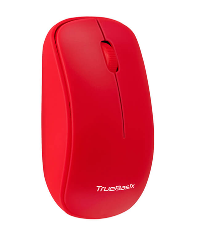 Truebasix Tb 924801 Mouse Inalambrico Rojo 2.4g 1000 Dpi - ordena-com.myshopify.com