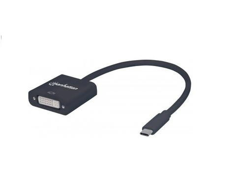 Manhattan 152051 Convertidor De Video Usb C A Dvi Hembra