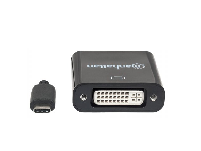 Manhattan 152051 Convertidor De Video Usb C A Dvi Hembra