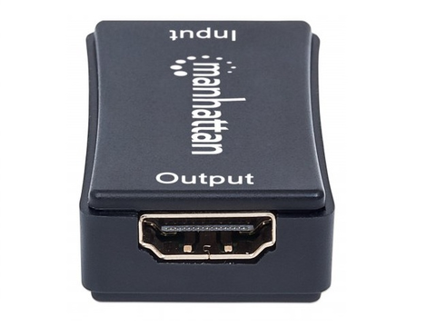 Manhattan 207447 Repetidor De Señar Hdmi Regenera Video 1080 P