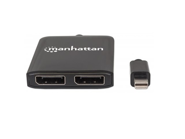 Manhattan 207775 Video Splitter 1 Mini Dp In 2 Dp Out Usb Mst - ordena-com.myshopify.com