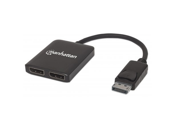 Manhattan 207768 Video Splitter Displayport 1 Dp In 2 Dp Out Usb Mst - ordena-com.myshopify.com