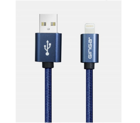 Ginga Gi1801 P6 Az Cable Usb Para Iphone Cargador Y Transmisor Azul - ordena-com.myshopify.com