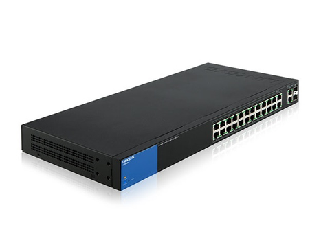 Linksys Lgs326 Mp Switch Metalico Rack Capa2 24 Puertos Poe Gigabit Sfp - ordena-com.myshopify.com