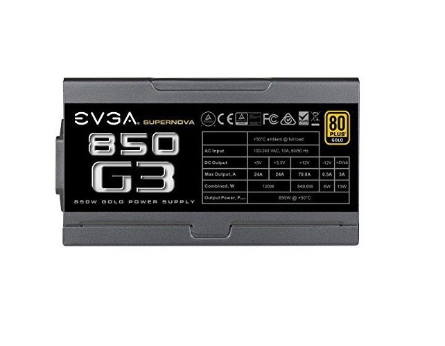 Evga 220 G3 0850 X1 Fuente De Poder 850 W 80 Plus Modular - ordena-com.myshopify.com